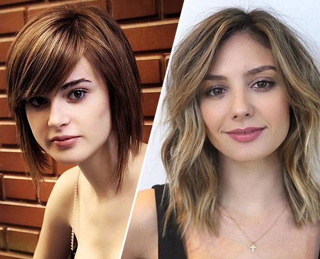 Square फेस कट face haircut image